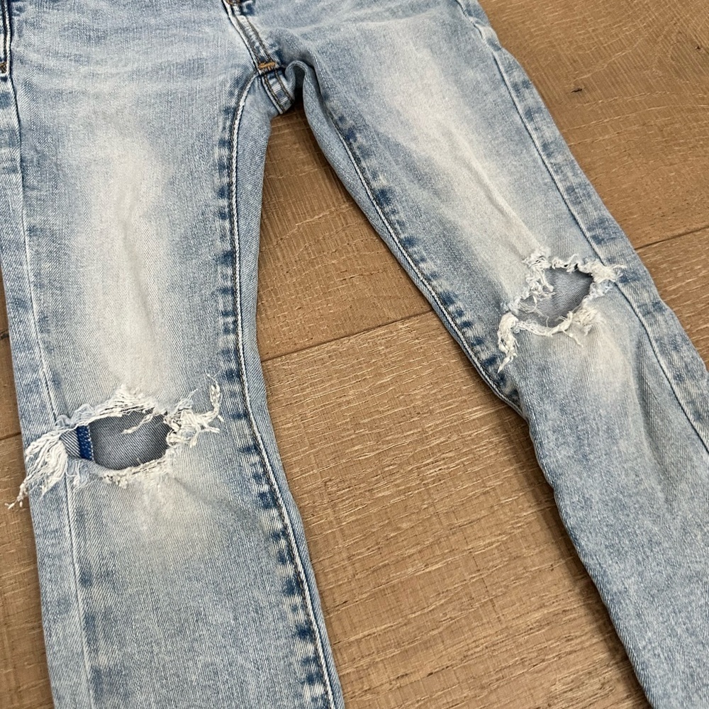 GAP Kids Light Blue Ripped Jeans - Picture 4 of 5